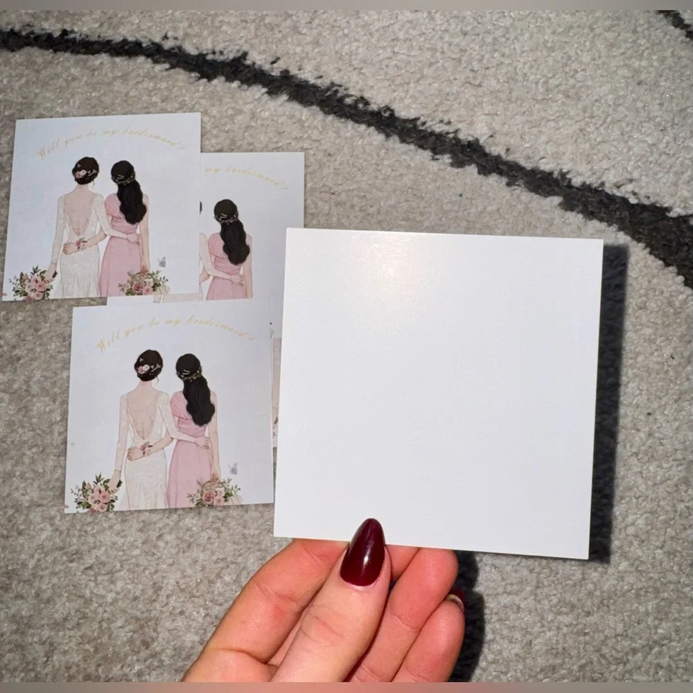Bridesmaid Proposal Cards, set of 5